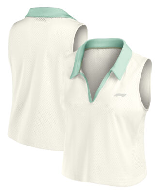 Formula 1 Clubhouse Sleeveless Polo - Marshmallow - Womens