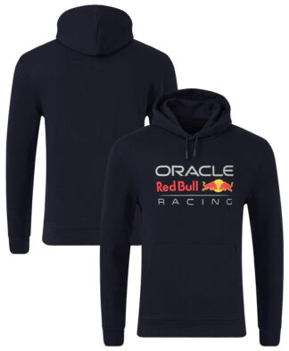 Red Bull Racing Core Logo Hooded Sweat - Navy - Unisex
