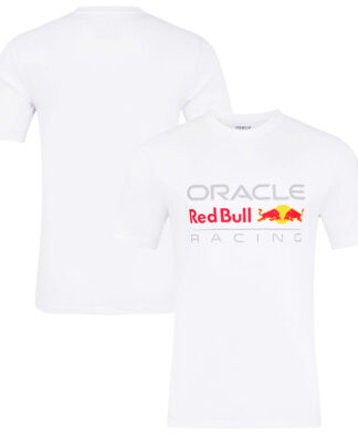 Red Bull Racing Core Logo T-Shirt - White - Unisex