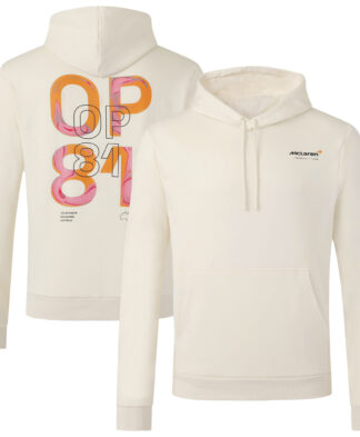 McLaren Oscar Piastri Driver Hoodie - Cream - Unisex