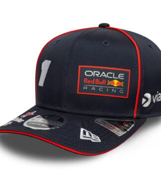 Red Bull Racing New Era Max Verstappen 9SEVENTY Piped Cap - Navy - Kids