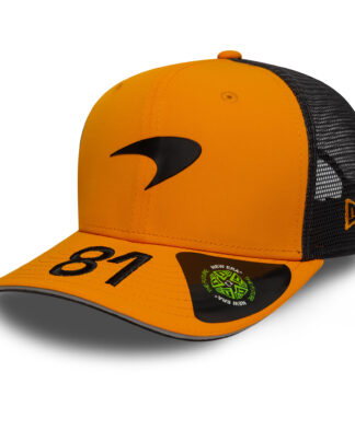 McLaren New Era Oscar Piastri 9SEVENTY Stretch Snap Cap - Papaya