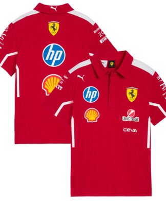 Scuderia Ferrari 2025 Team Polo - Kids