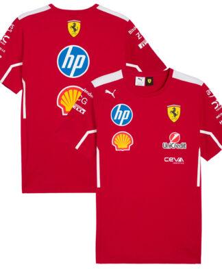 Scuderia Ferrari 2025 Team T-Shirt - Womens