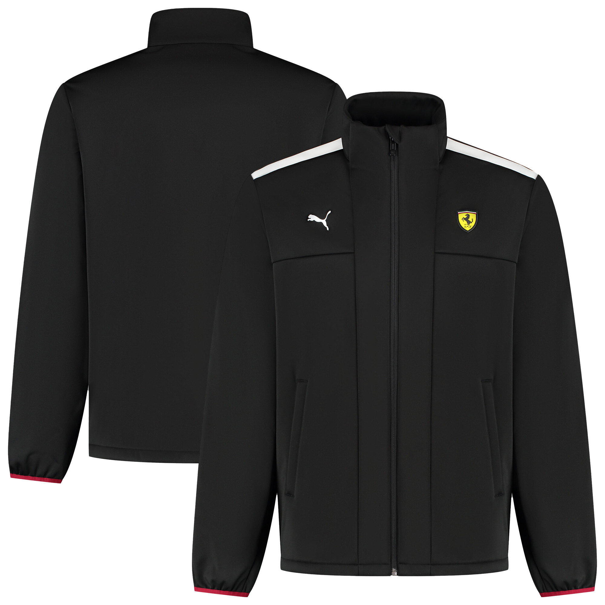 Scuderia Ferrari Puma Softshell Jacket - Black