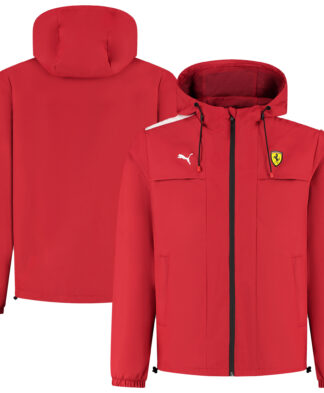 Scuderia Ferrari Puma Rain Jacket - Red