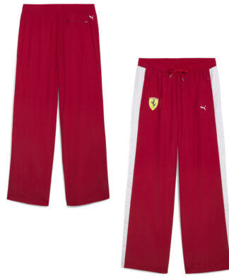 Scuderia Ferrari 2025 Drivers T7 Oversized Pants - Red