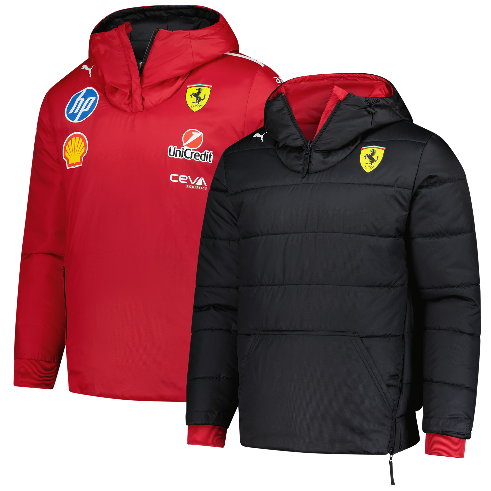 Scuderia Ferrari 2025 Team Reversible Jacket