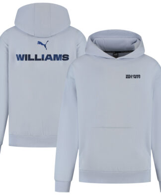Williams Racing Puma Back Logo Hoodie - Grey