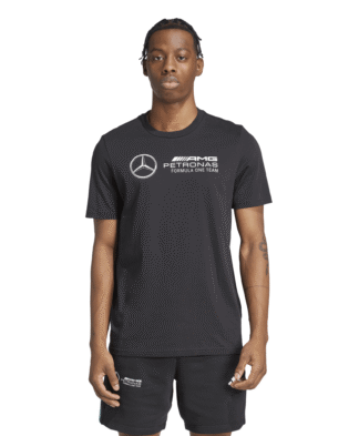 Mercedes AMG Petronas adidas F1 Logo T-Shirt - Black