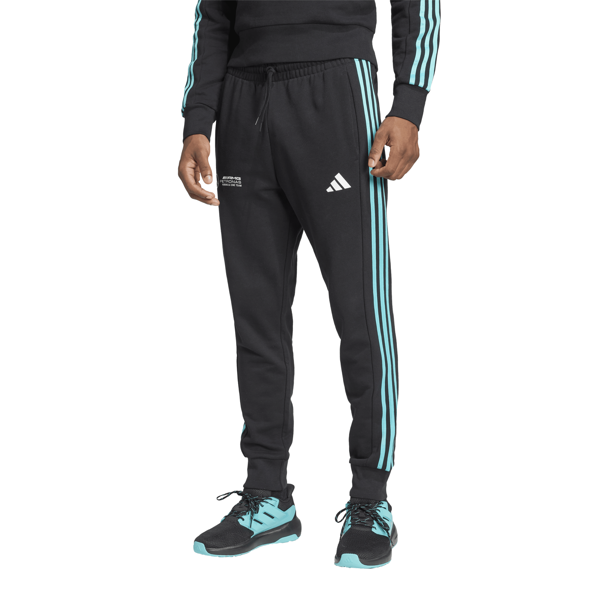 Mercedes AMG Petronas adidas Joggers - Black