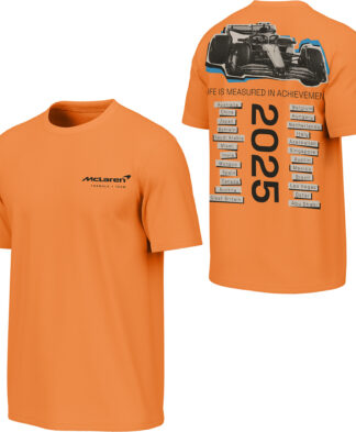McLaren All Cities Pigment Dye T-Shirt - Burnt Orange