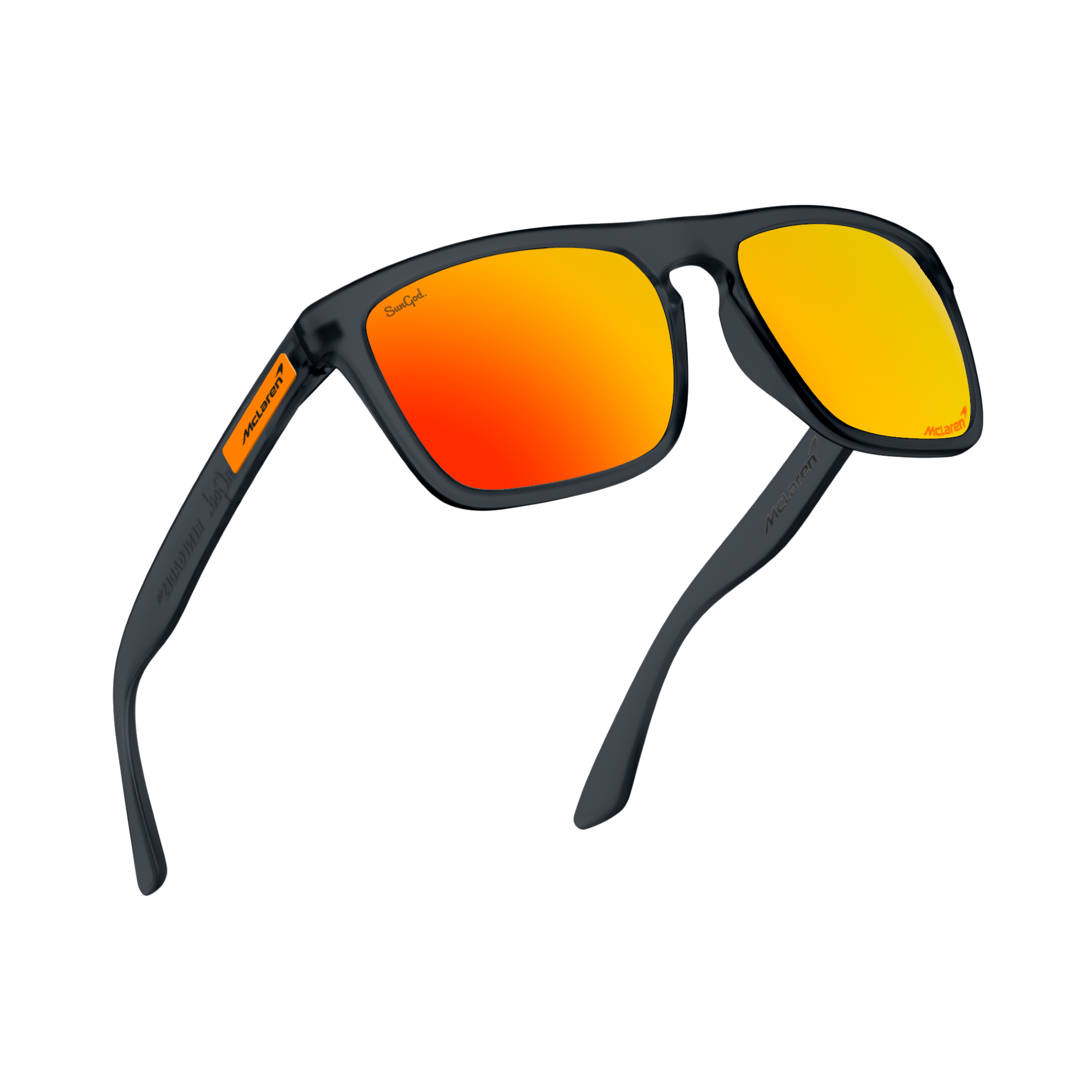McLaren SunGod Renegades Core Sunglasses - Black/Fire