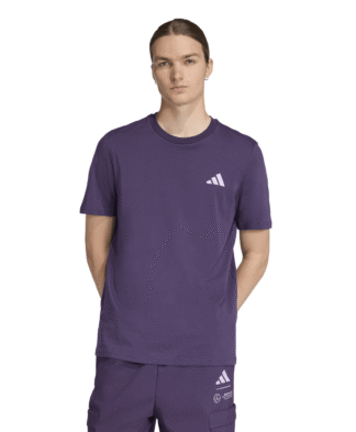 Mercedes AMG Petronas adidas F1 Premium T-Shirt - Plum