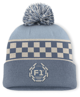 Formula 1 Heritage Wile Cuffed Pom Beanie