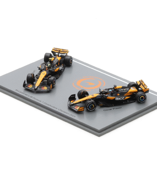 McLaren F1 Team MCL38 2024 Constructors Champion 2024 No.4 & No.81 - Lando Norris & Oscar Piastri - 1:64 Model