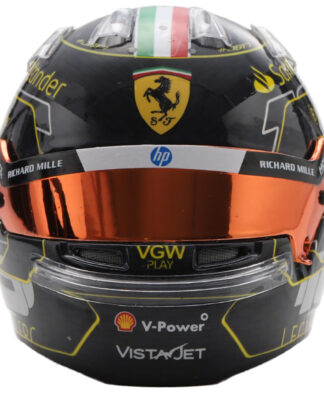 Scuderia Ferrari Charles LeClerc 2024 Monza GP Champion 1:5 Model Helmet