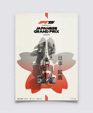 Formula 1 Japanese Grand Prix 2025 Poster