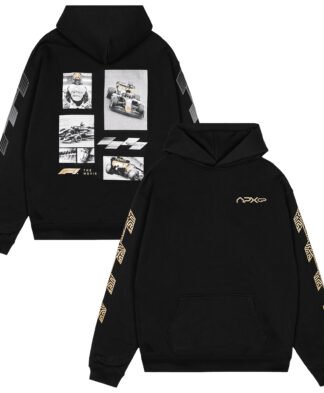 Formula 1 The Movie APXGP Photo Collage Hoodie - Black