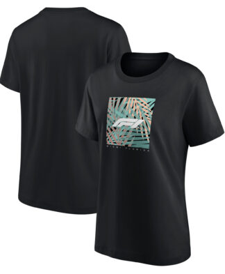 Formula 1 Miami Hometown Graphic T-Shirt - Black - Womens