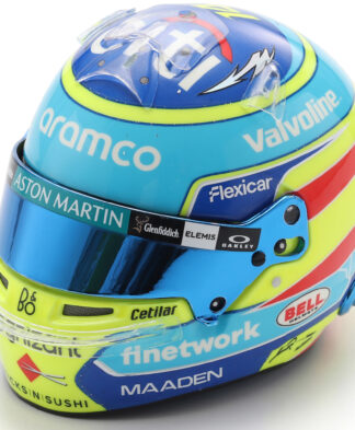 Aston Martin Aramco F1 Team Fernando Alonso 2025 1:5 Model Helmet