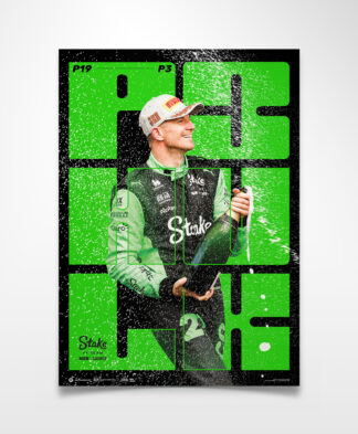 Kick Sauber Nico Hulkenberg First Podium Poster